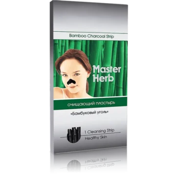 Очищающий пластырь Бамбуковый уголь Master Herb 1 шт