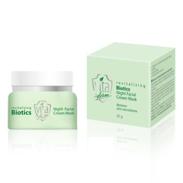 Відновлююча нічна крем-маска для обличчя Biotics  50 г